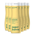 ATTITUDE Nourishing Hair Shampoo, EWG Verified, For Dry and Damaged Hair, Naturally Derived Ingredients, Vegan and Plant Based, Grapeseed Oil and Olive Leaves, 32 Fl Oz