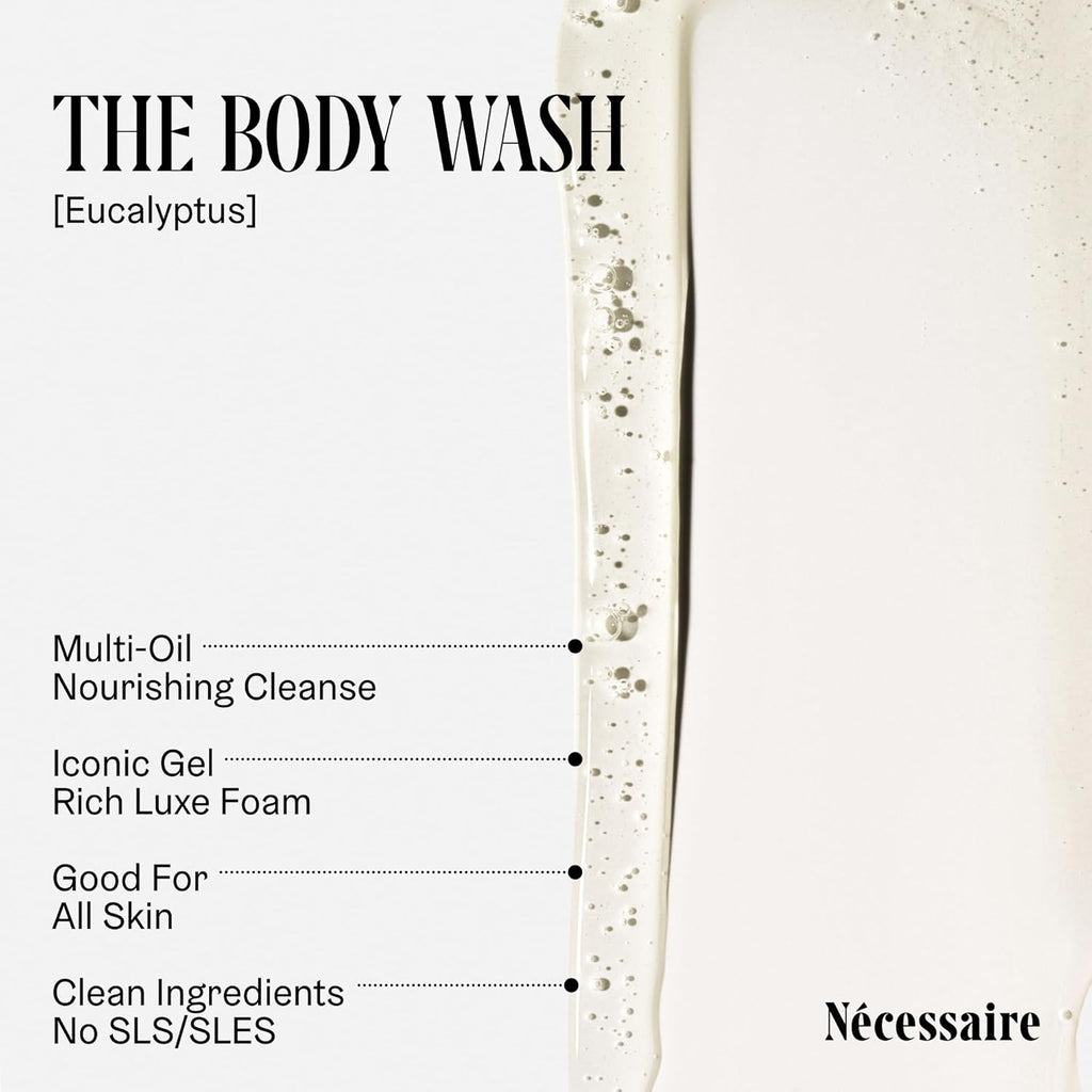 The Body Wash Eucalyptus. Multi-Oil Niacinamide Shower Gel Sensitive Skin