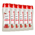 Suave Strawberry Delight Uplifting Body Wash, Formulated with Glycerin and Vitamin E for Hydrating and Gently Cleansing Skin, 18 FL OZ, 6 Pack