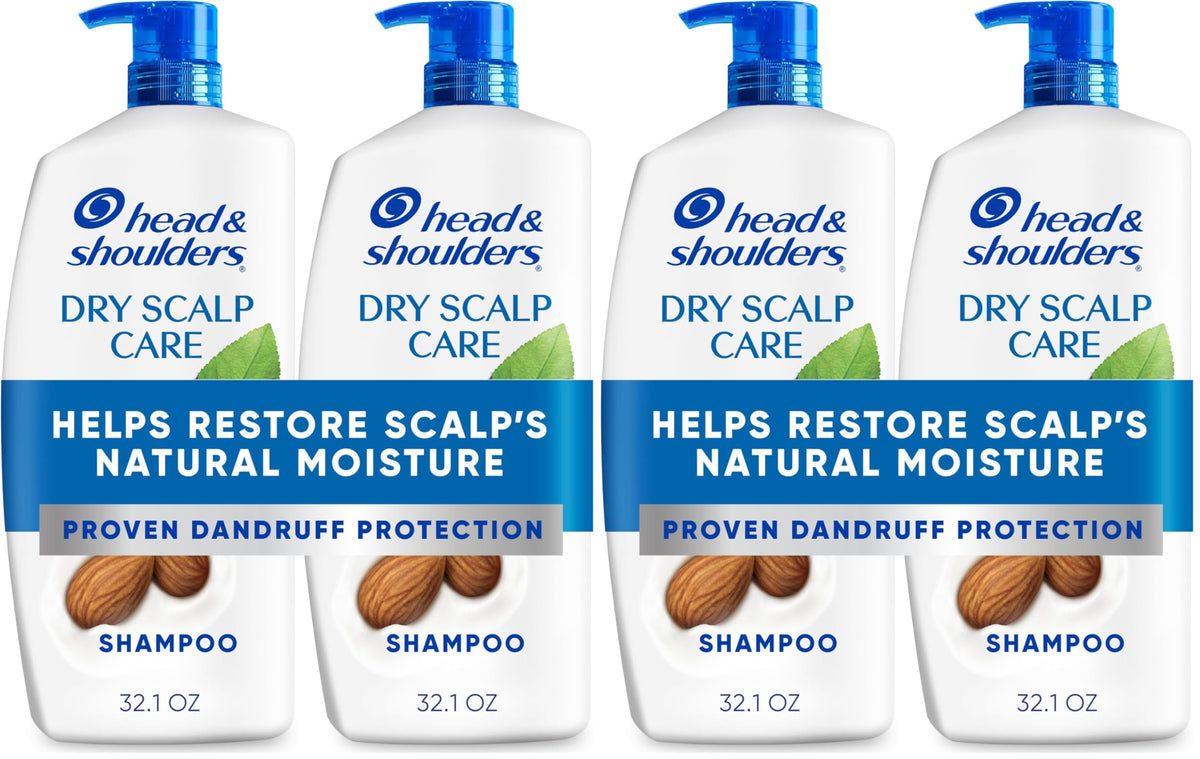 Head & Shoulders Classic Clean Anti-Dandruff Shampoo Twin Pack, 32.1 fl oz Each, 72-Hour Dandruff Protection, Safe for Everyday Use on All Hair Types