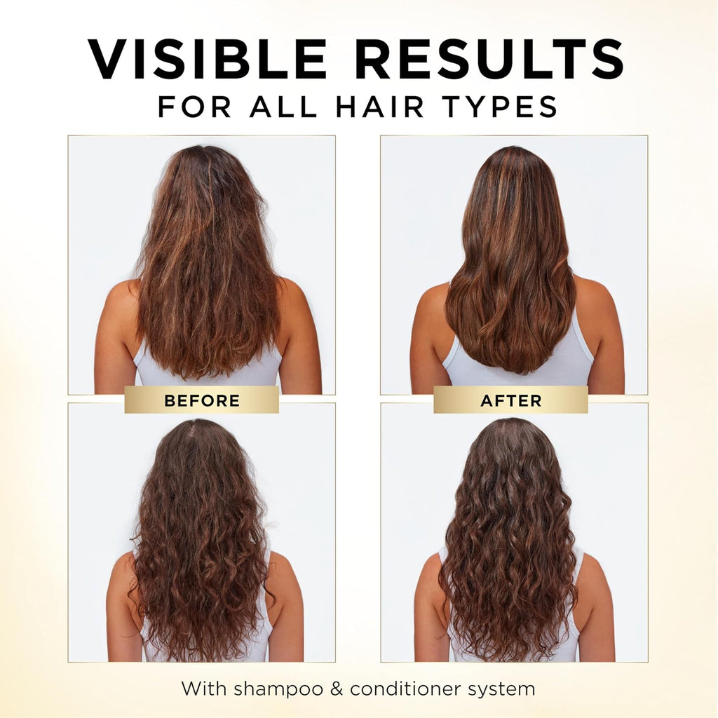 Pantene Conditioner, Daily Moisture Renewal with Vitamin E - Pro-V Nutrients for Dry, Color-Treated, Straight to Curly Hair, 72 Hour Hydration & Softness, Paraben Free, 25.1 Fl Oz