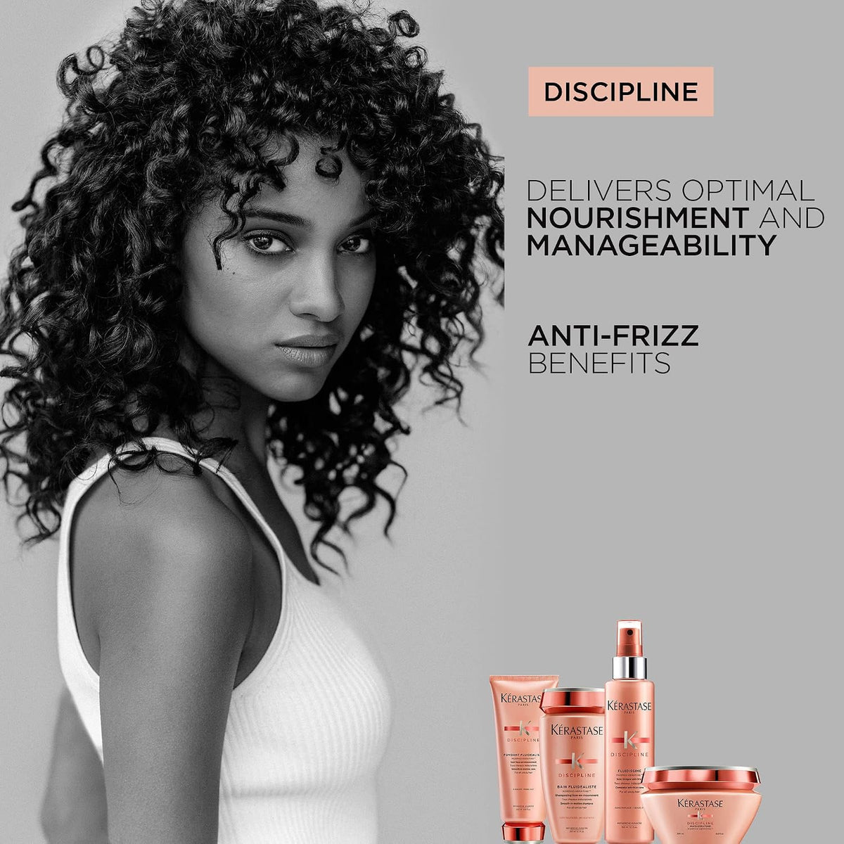 KERASTASE Discipline Smoothing Conditioner for Frizzy Hair