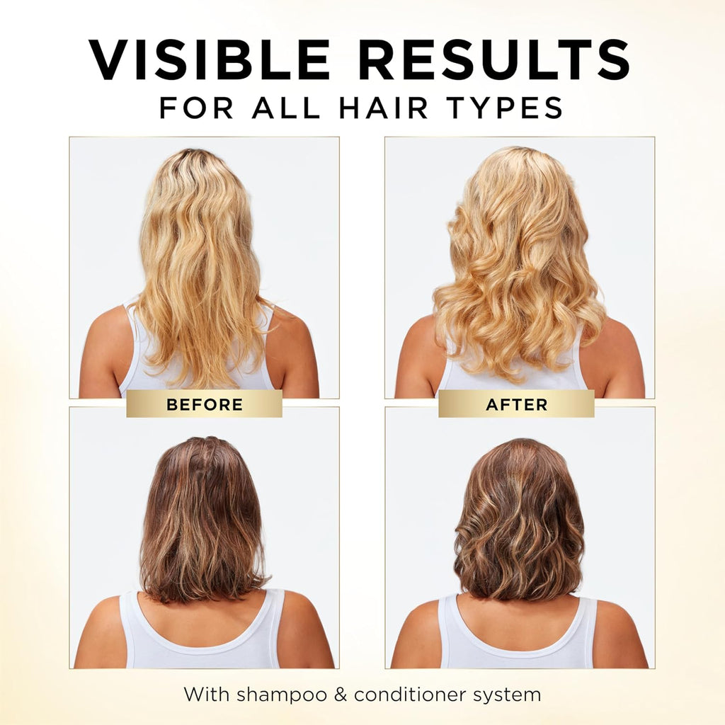 Pantene Shampoo, Classic Clean - Pro-V Nutrients for Dry, Color-Treated Hair, Healthy Looking Hair Every Wash, Antioxidant-Rich, 27.7 Oz Each, 2-Pack + Miracle Rescue Shot (0.5 Oz)