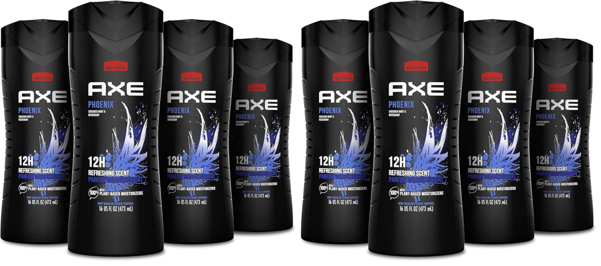 AXE Sage & Cedarwood Body Wash Apollo 4 Count 16 fl oz