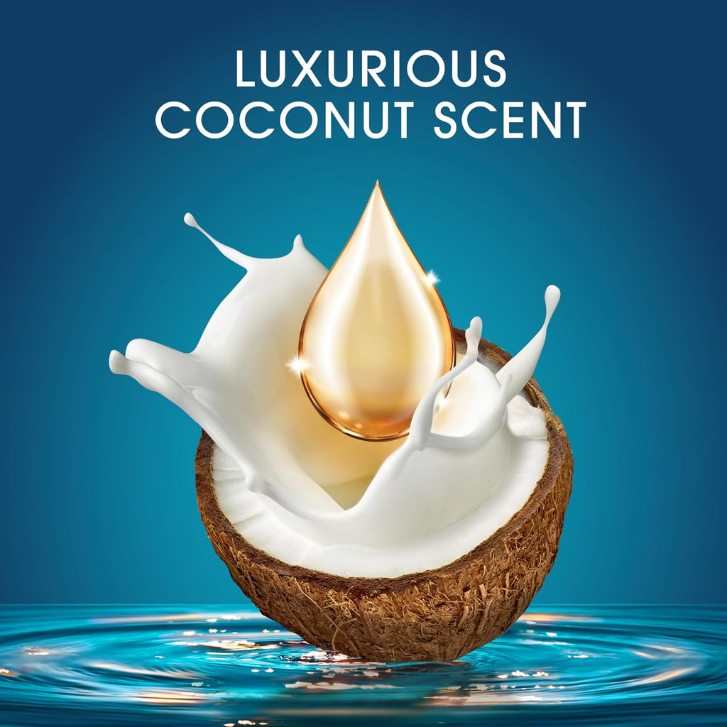 Head & Shoulders Anti-Dandruff Scalp Care with Coconut Oil, Royal Oils Moisture Renewal Conditioner, 1% Pyrithione Zinc, for Natural and Curly Hair, 13.5 fl oz