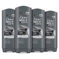 DOVE MEN Body Wash For Hydrated, Smooth Skin, 4 Count, 18 fl oz