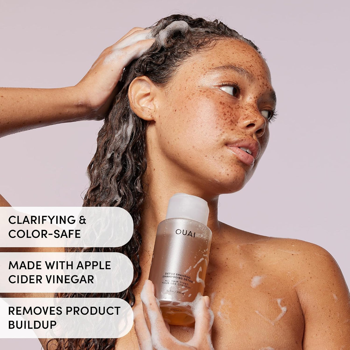 OUAI Detox Shampoo & Fine Hair Conditioner Bundle