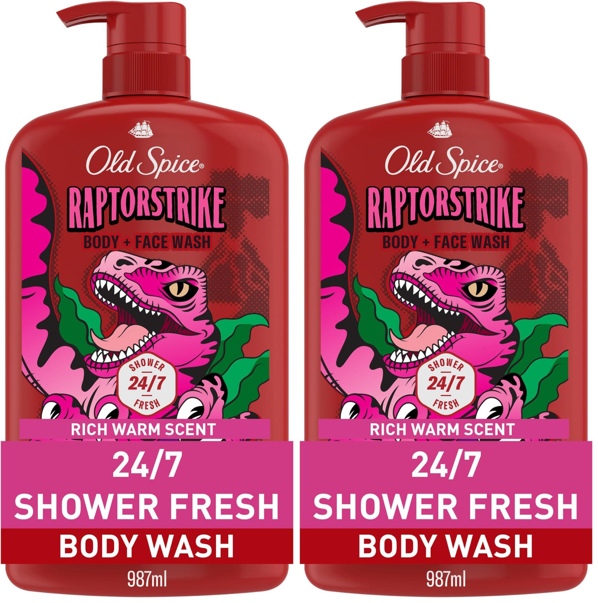 Old Spice Cleansing Body Wash for Men, 3X Defense, 24/7 Shower Fresh with Lasting Scent, 2 in 1 Body and Face Wash, Daily Men’s Wash and Shower Gel, NightPanther Rich Warm Masculine Scent, 33.4 oz