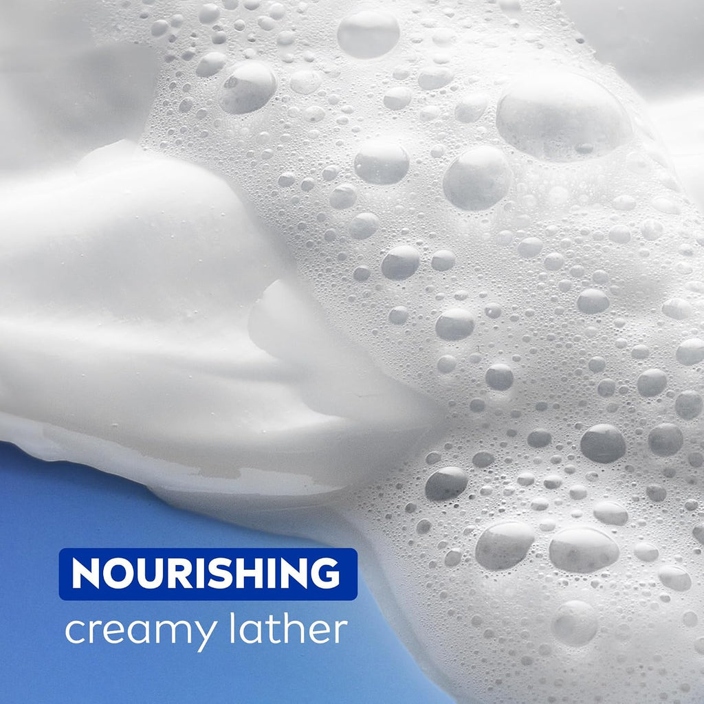 NIVEA Nourishing Shea Butter Body Wash, Nourishing Serum, 20 FL OZ