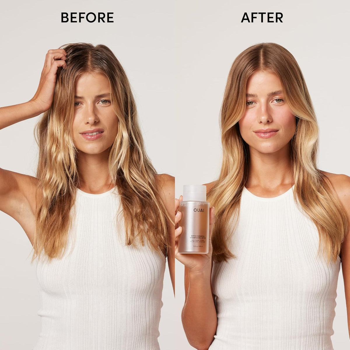 OUAI Detox Shampoo & Fine Hair Conditioner Bundle