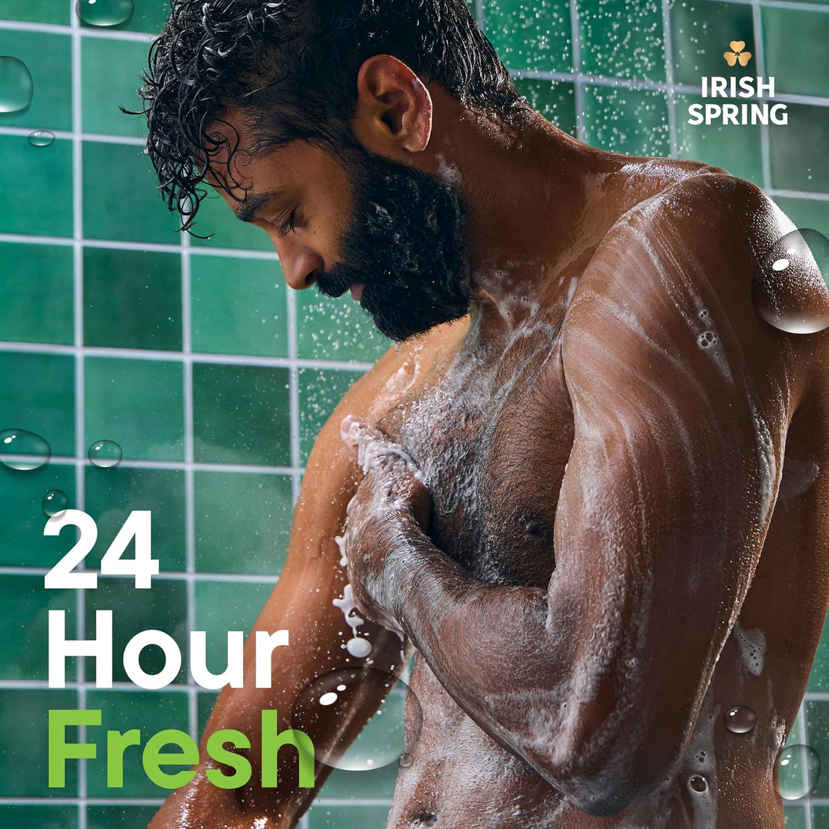 Irish Spring 5 in 1 Body Wash for Men, Fresh Eucalyptus & Bergamot, 887 mL