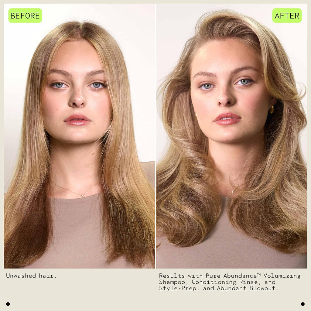 Aveda Pure Abundance Volumizing Shampoo | Shampoo For Fine Hair | Removes Product Build-Up And Excess Oil | 4X More Volume* | Notes of Jasmine, Peppermint, Pamarosa and Ylang Ylang